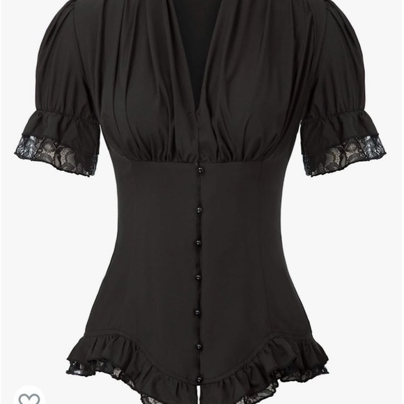 Scarlet Darkness blouse - Picture 3 of 4